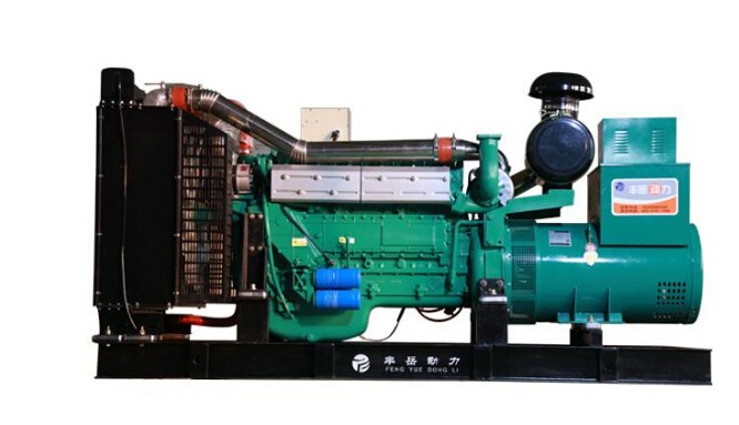 乌伊岭上柴500kw大型柴油发电机组